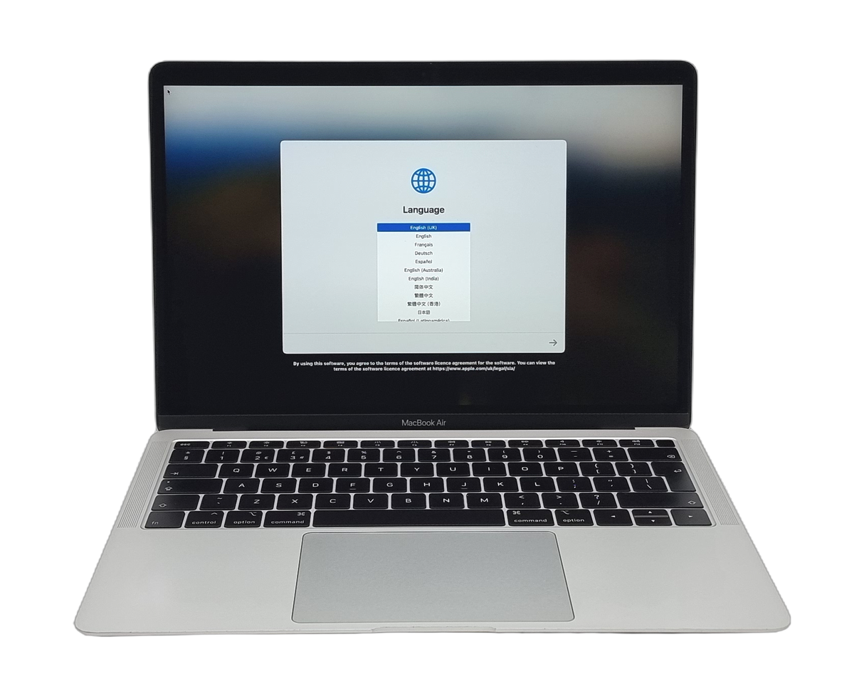 Apple MacBook Air 2018 Laptop, 13" Core i5 8th Gen, 16GB RAM, 128GB SSD, Sonoma