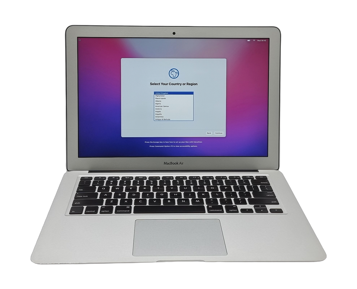 Ordinateur portable Apple MacBook Air 2015, 13" Core i7 5e génération 8 Go RAM 128 Go SSD, clavier anglais (US)