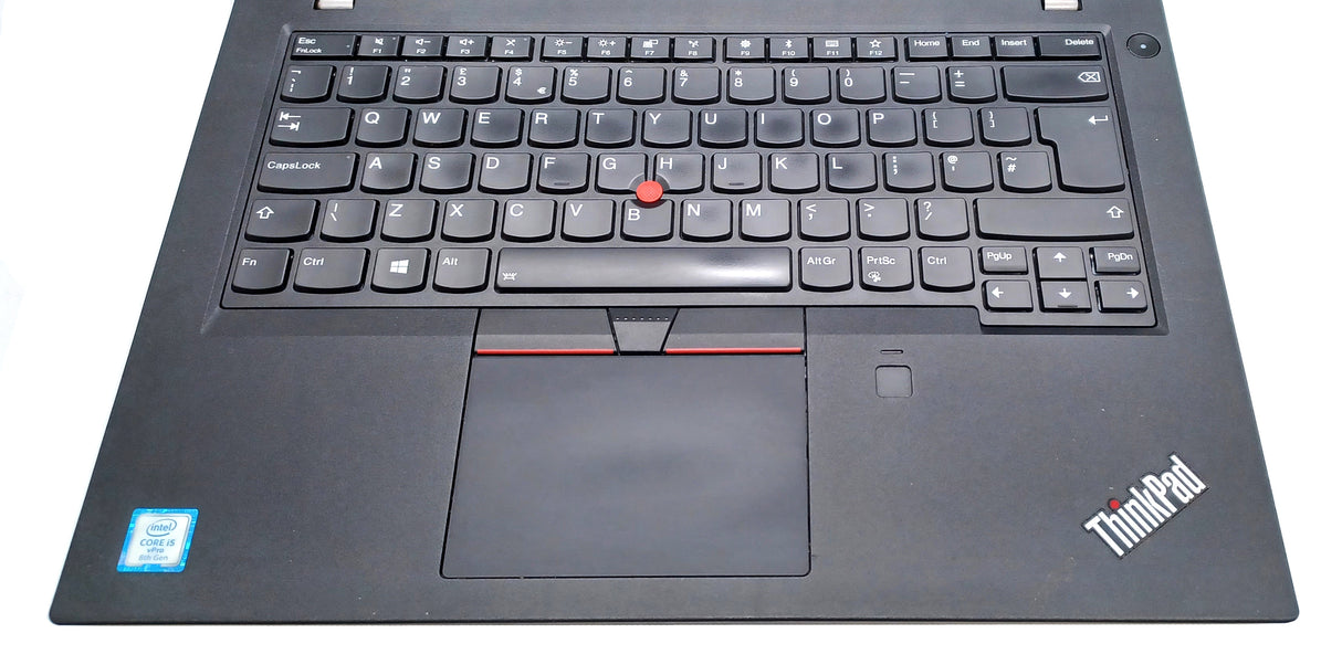 Lenovo ThinkPad L480 Laptop, 14" i5 8th Gen, 8GB RAM, 240GB SSD (Grade C)