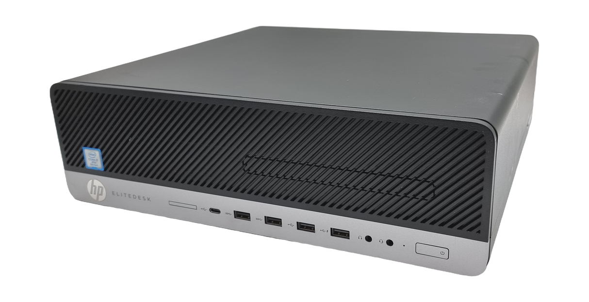 HP EliteDesk 800 G4 SFF PC, Core i7 8th Gen, 8GB RAM, 256GB SSD, Windows 11