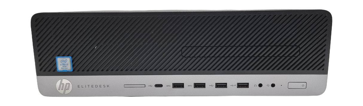 HP EliteDesk 800 G4 SFF PC, Core i7 8th Gen, 8GB RAM, 256GB SSD, Windows 11