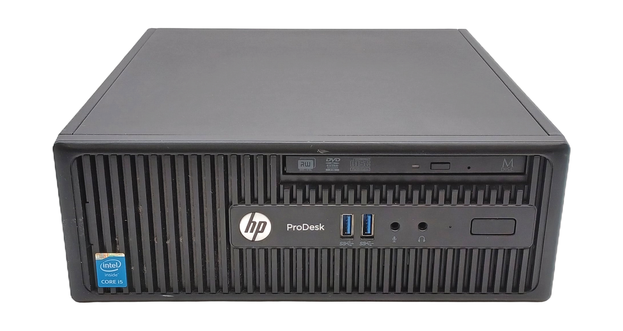PC HP ProDesk 400 G2.5 SFF, Intel Core i5 de 4e génération, 8 Go de RAM, SSD de 128 Go