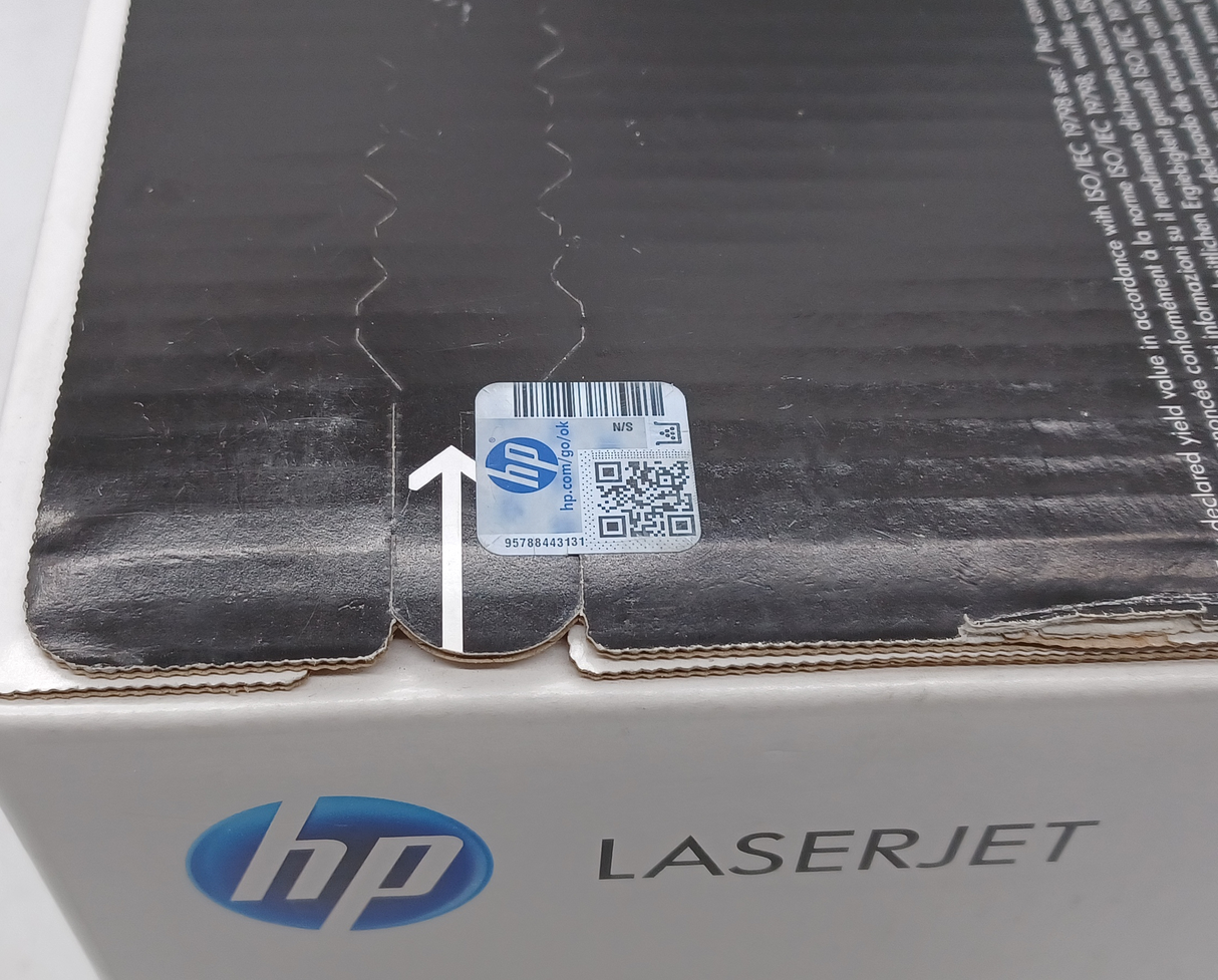 Authentique cartouche de toner laser noire haute capacité HP CE740A 307A, livrée "Departures"