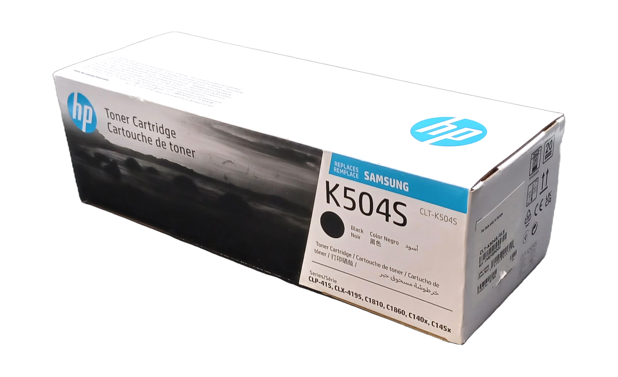Genuine HP/Samsung CLT-K504S Black Laser Toner Cartridge K504S