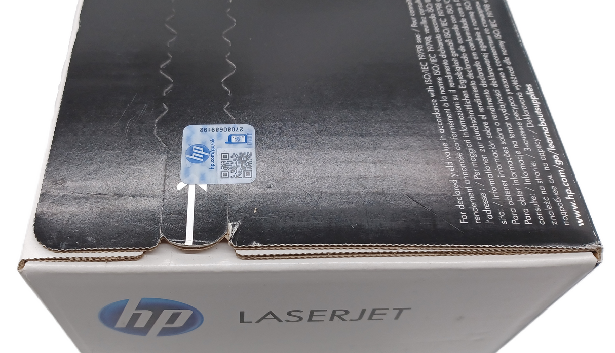 Genuine HP CE742A Yellow Laser Toner Cartridge 307A, Departures Livery