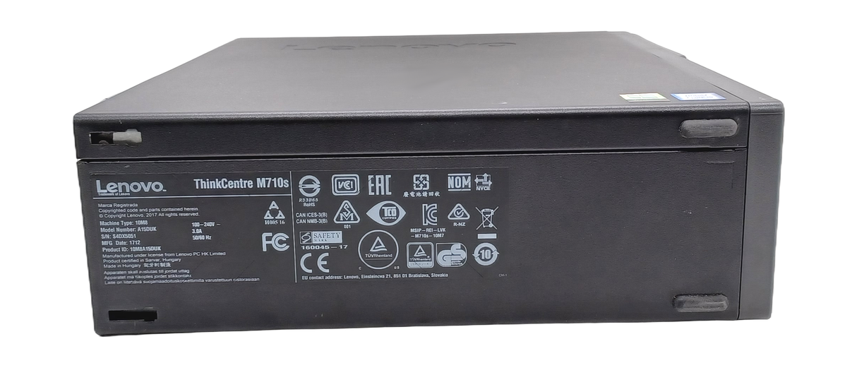Lenovo ThinkCentre M710s SFF PC, Core i5 7th Gen, 8GB RAM, 256GB SSD, Windows 10