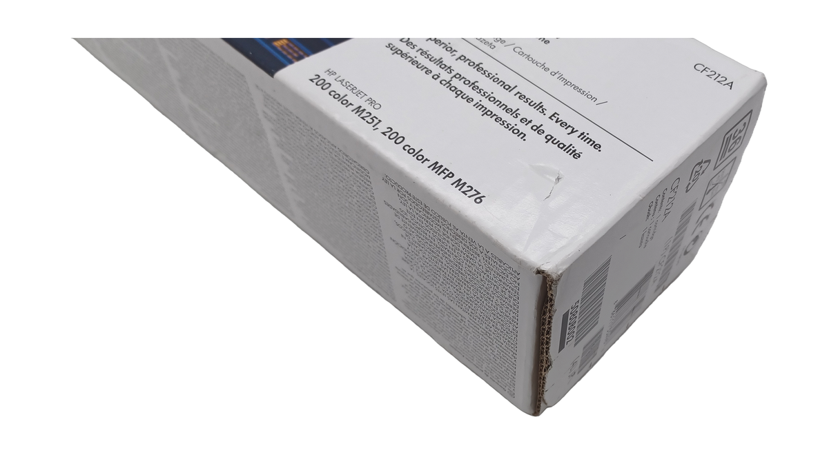 Véritable cartouche de toner laser jaune HP CF212A 131A, livrée "Departures"