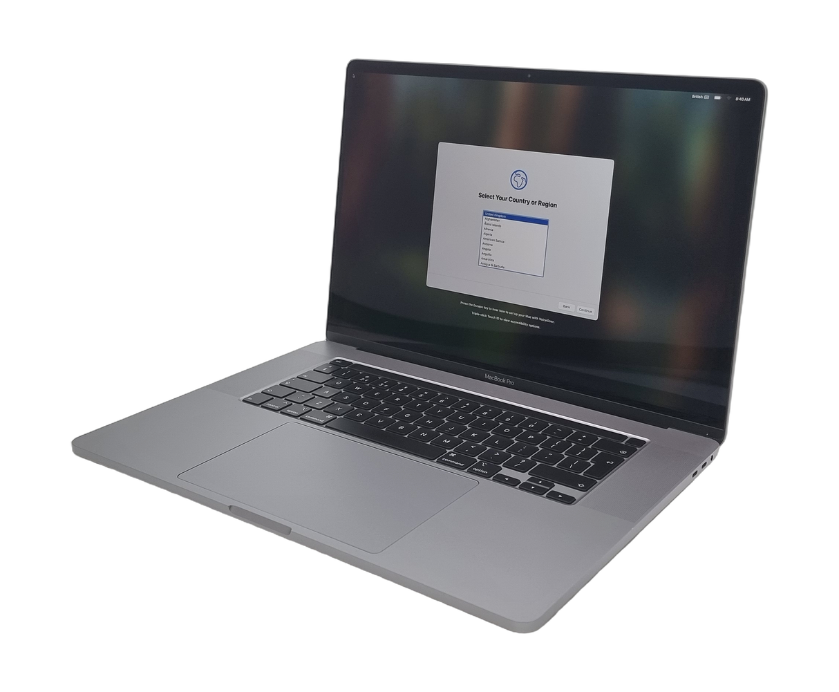 Apple MacBook Pro 2019 Laptop, 16" Core i9 9th Gen, 32GB RAM, 1TB SSD, Sequoia