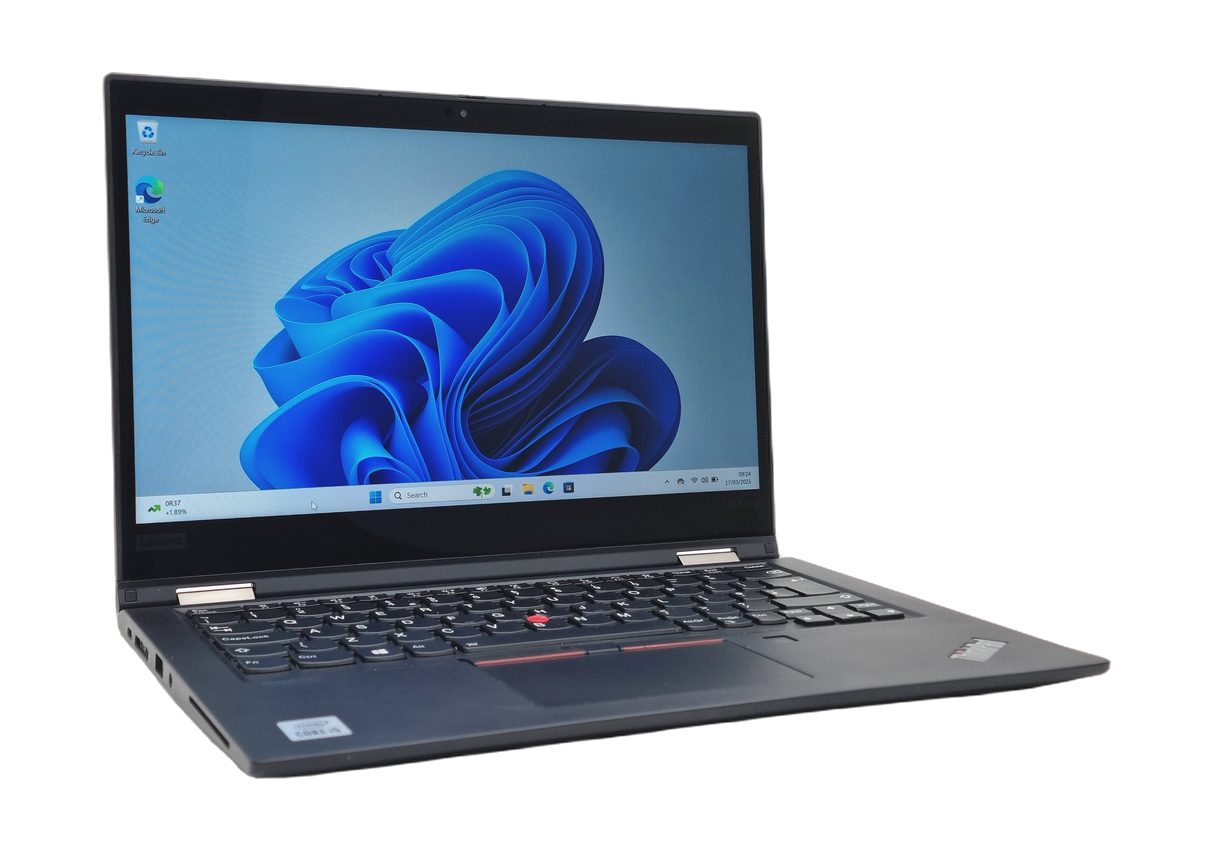 Lenovo ThinkPad X13 Yoga Laptop, 13.3" i5 10th Gen, 8GB RAM, 256GB SSD, Win 11