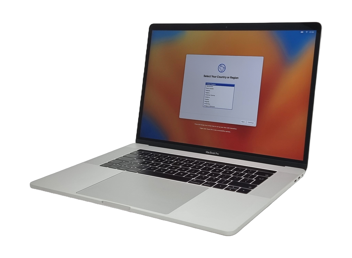 Ordinateur portable Apple MacBook Pro 2017, 15" Core i7 7ème génération, 16 Go de RAM, SSD de 512 Go, Ventura