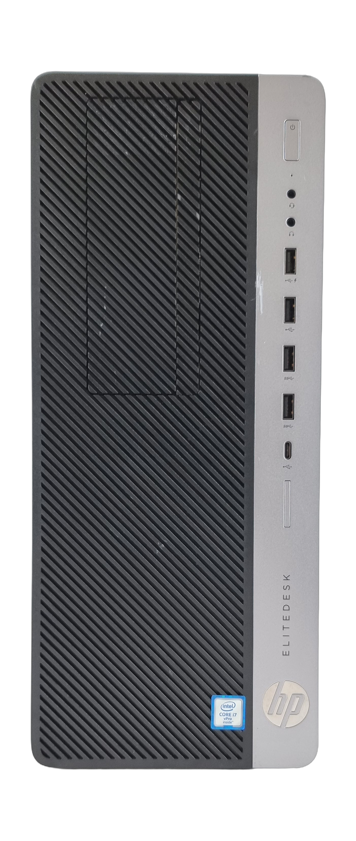 HP EliteDesk 800 G3 Tour, Core i7 6e génération, 8 Go de RAM, 128 Go de SSD, Windows 10