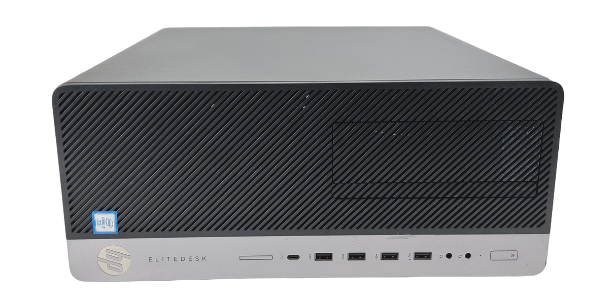 HP EliteDesk 800 G3 Tour, Core i7 6e génération, 8 Go de RAM, 128 Go de SSD, Windows 10