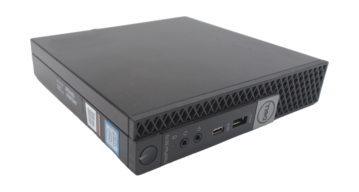 Dell OptiPlex 5070 Micro PC: Core i5 9th Gen, 8GB RAM, 256GB SSD, Windows 11