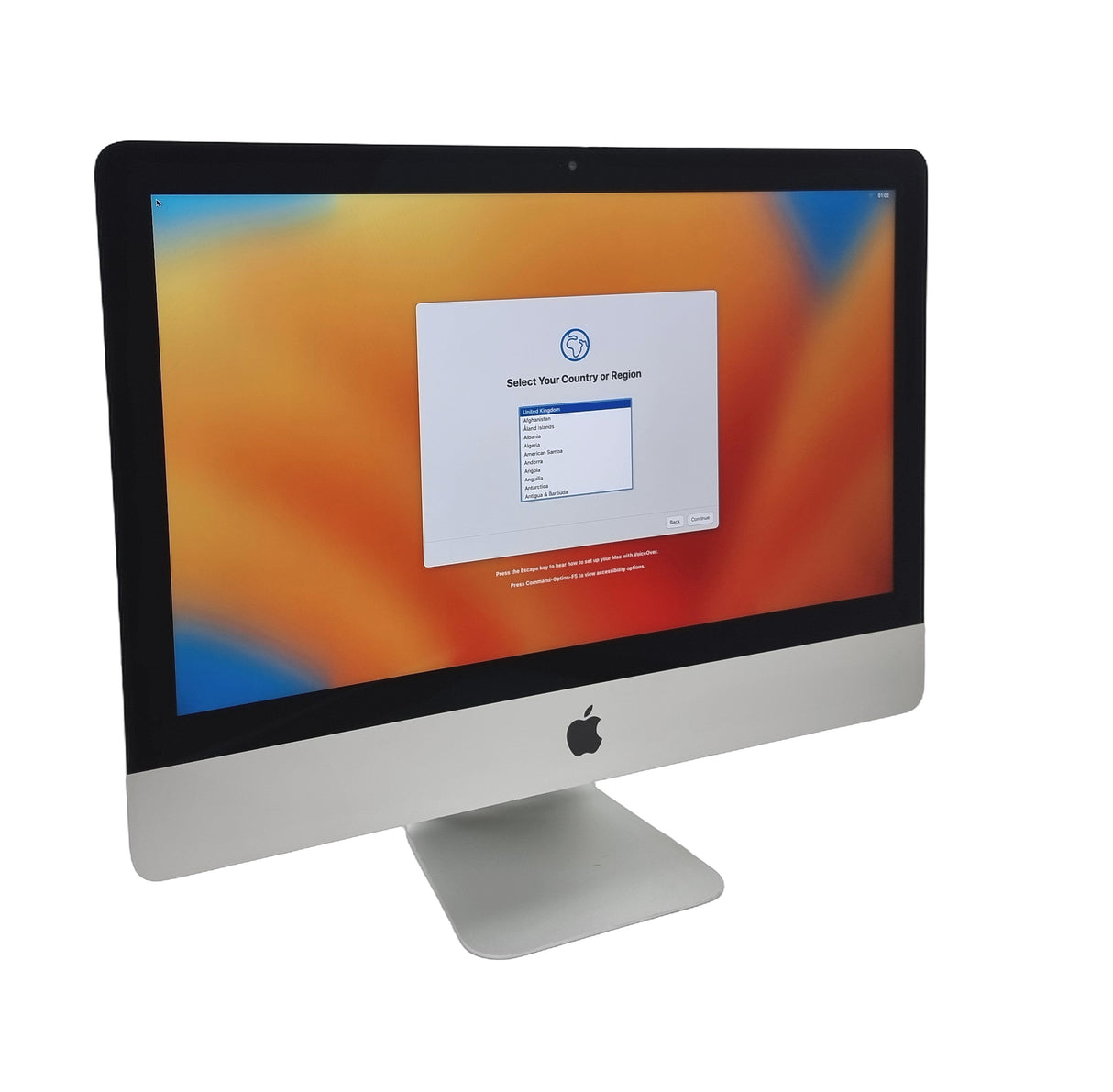 Apple iMac 2017 AiO 21.5", Core i5 7th Gen, 8GB RAM, 256GB SSD, Ventura