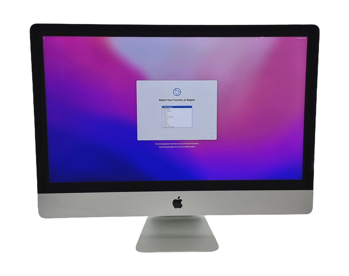 Apple iMac 2015 AiO 27" 5K, Core i5 6th Gen, 32GB RAM, 1TB HDD, Monterey