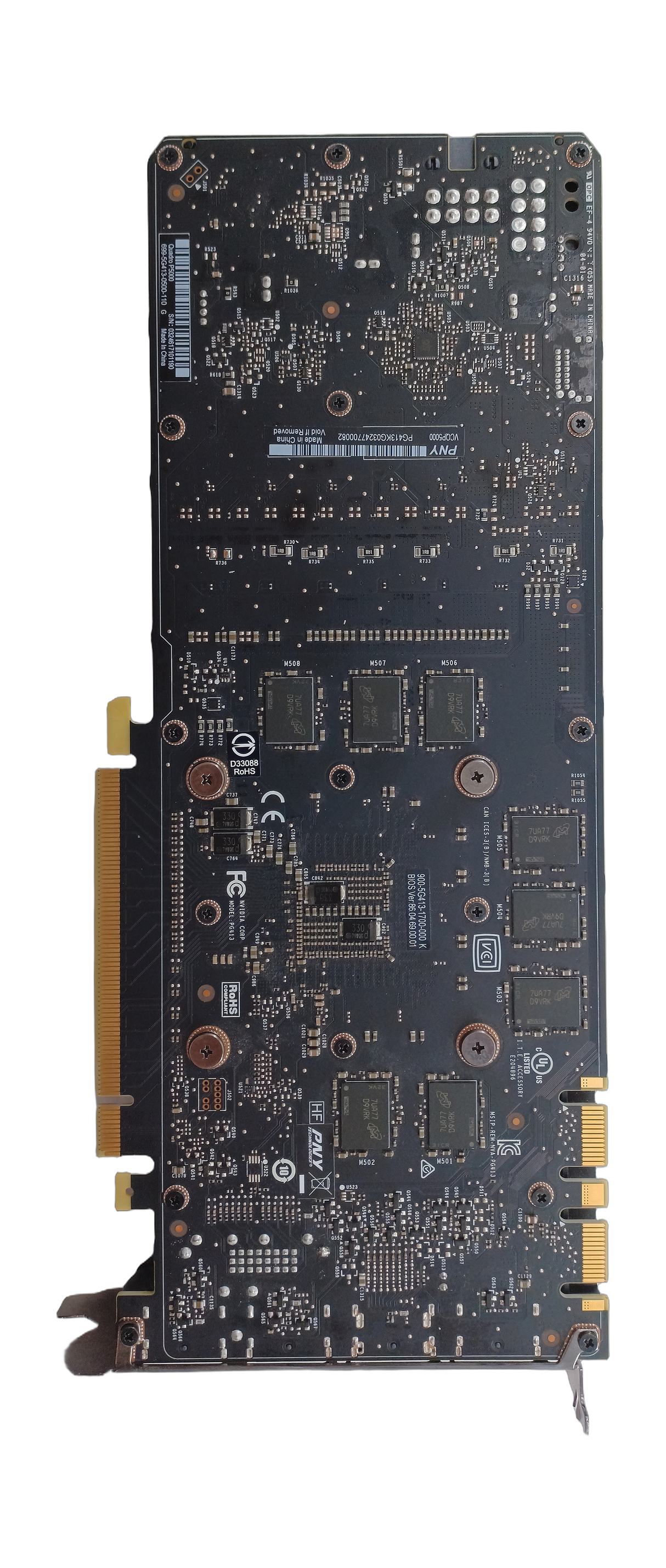 PNY Nvidia Quadro P5000 16GB GDDR5X Workstation Video Card VCQP5000