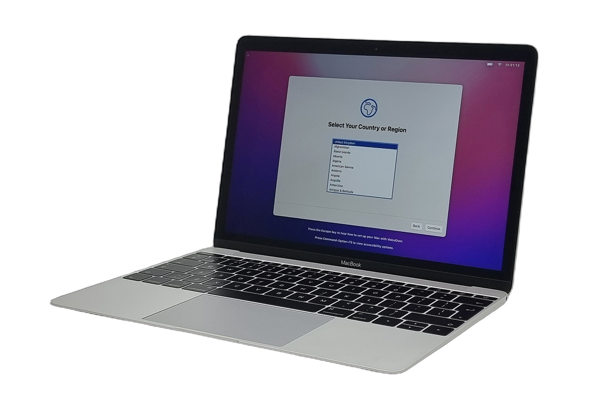 Apple MacBook 2016 Laptop, 12" Core m7 6th Gen, 8GB RAM, 512GB SSD, Monterey