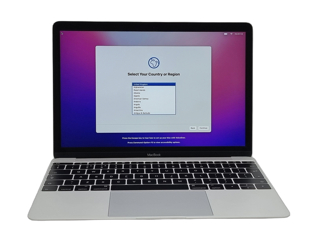 Apple MacBook 2016 Laptop, 12" Core m7 6th Gen, 8GB RAM, 512GB SSD, Monterey