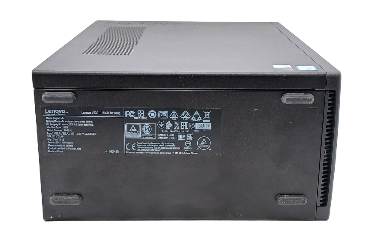 Ordinateur de bureau Lenovo V530-15ICR : processeur i5 de 9e génération, 8 Go de RAM, SSD de 256 Go, Windows 11