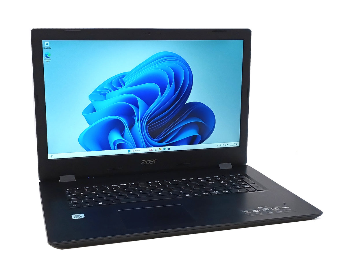 Ordinateur portable Acer Aspire A317-51, 17", i5 10e génération, 8 Go de RAM, 256 Go SSD, Win 11 (Grade C)