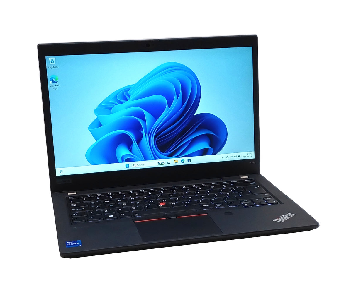 Lenovo ThinkPad P14s Gen 2, 14" Core i7 11th Gen, 16GB RAM, 256GB SSD