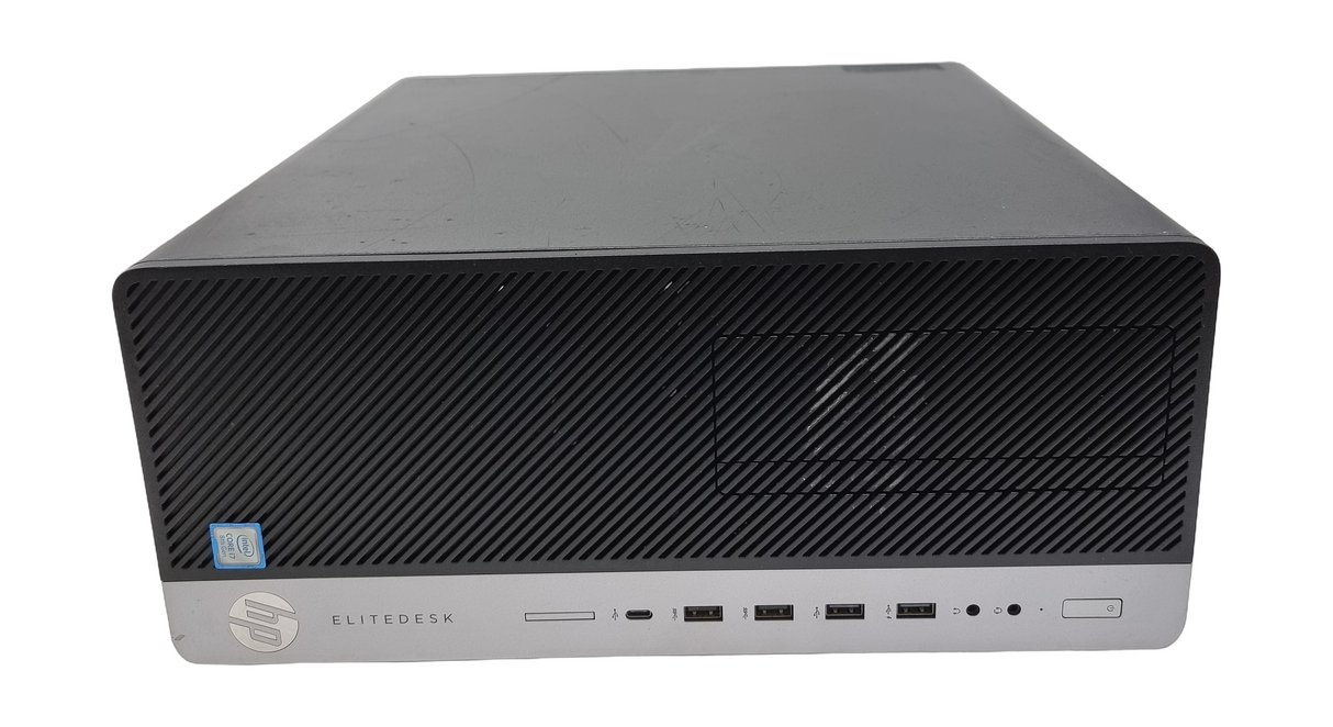 HP EliteDesk 800 G4 Tower PC, Core i7 8th Gen, 8GB RAM, 256GB SSD, Windows 11