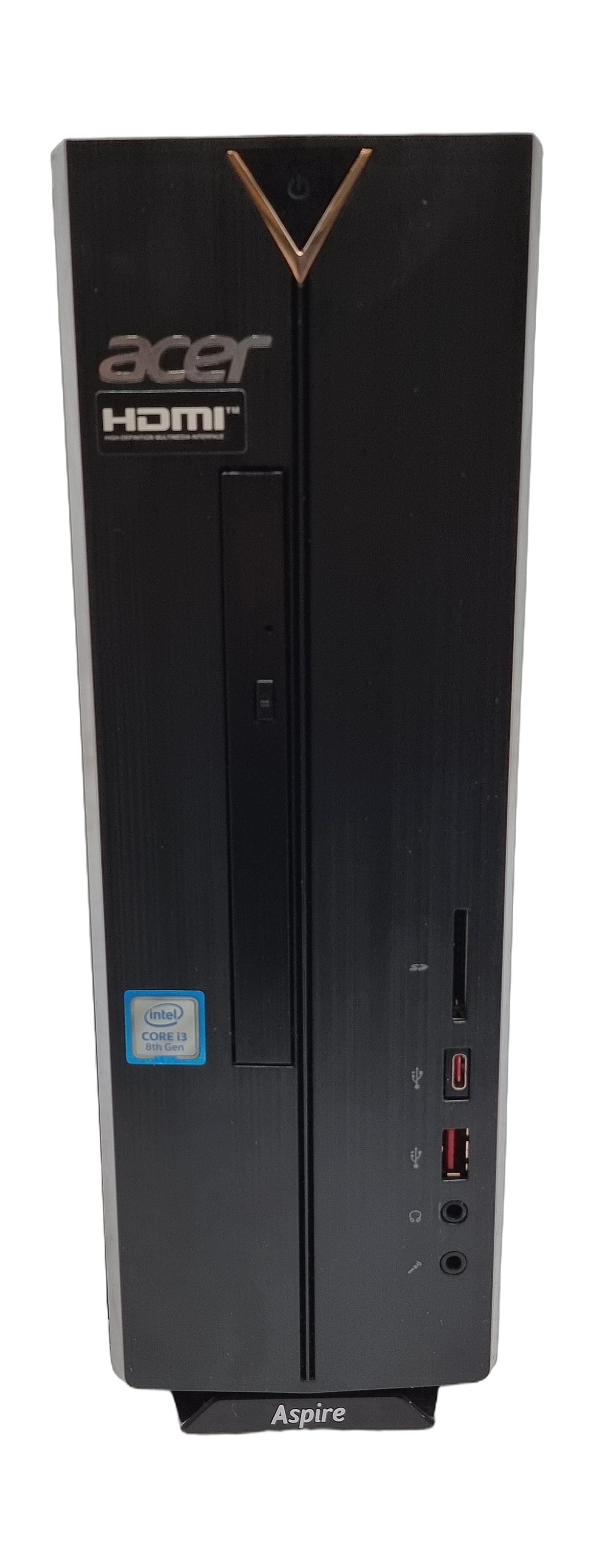 Acer Aspire XC-885 SFF PC, Core i3 8th Gen, 8GB RAM, 256GB SSD, Windows 11