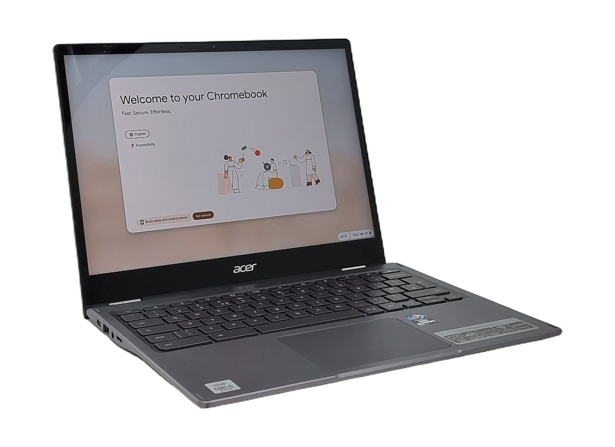Ordinateur portable 2-en-1 Acer Chromebook Spin 713, écran 13" Core i5 10e génération, 8 Go de RAM, 128 Go SSD