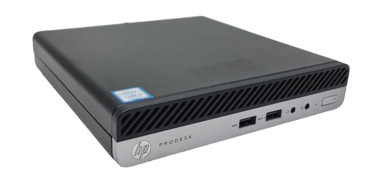 HP ProDesk 400 G5 Micro PC, Core i5 9th Gen, 8GB RAM, 256GB SSD, Windows 11