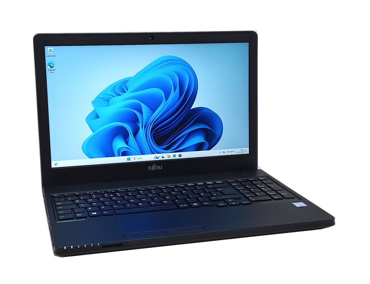 Fujitsu LifeBook A359 Laptop, 15.6" Core i5 8th Gen, 8GB RAM, 256GB SSD, Windows 11 (Grade C)