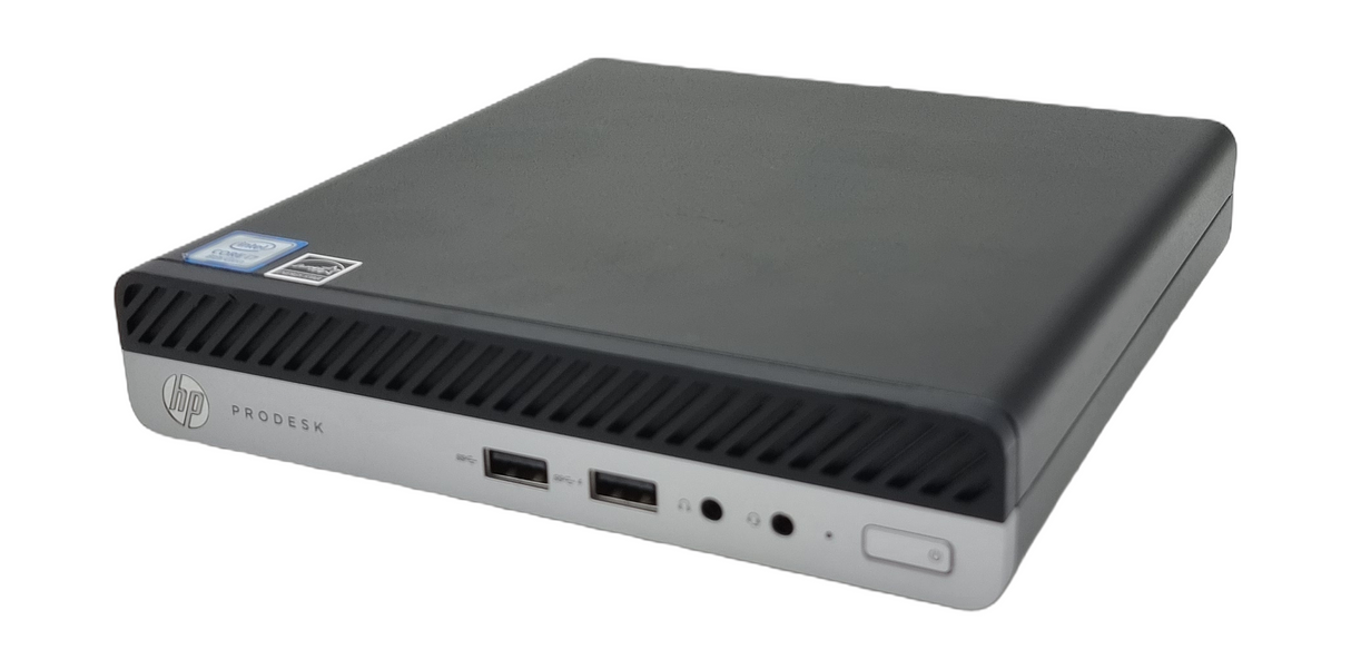 HP ProDesk 400 G4 Micro PC, Core i7 8th Gen, 8GB RAM, 256GB SSD, Windows 11