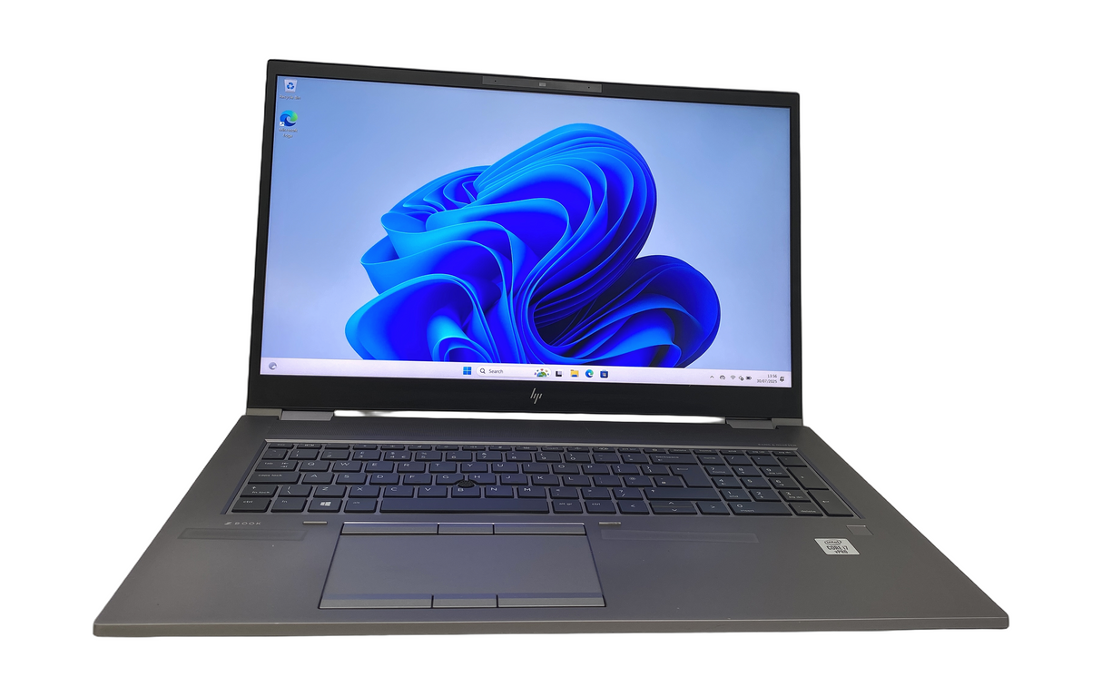 PC portable HP ZBook Fury 17, 17,3" Core i7 de 10e génération, 32 Go de RAM, SSD de 1 To, Windows 11 (Grade C)
