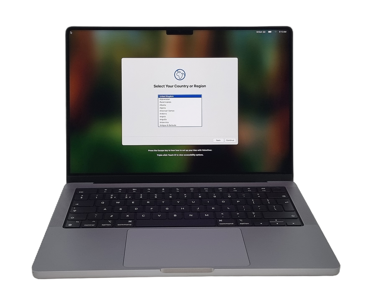 Ordinateur portable Apple MacBook Pro 2023 14", Apple M2 Pro, 16 Go de RAM, SSD de 512 Go, Tahoe