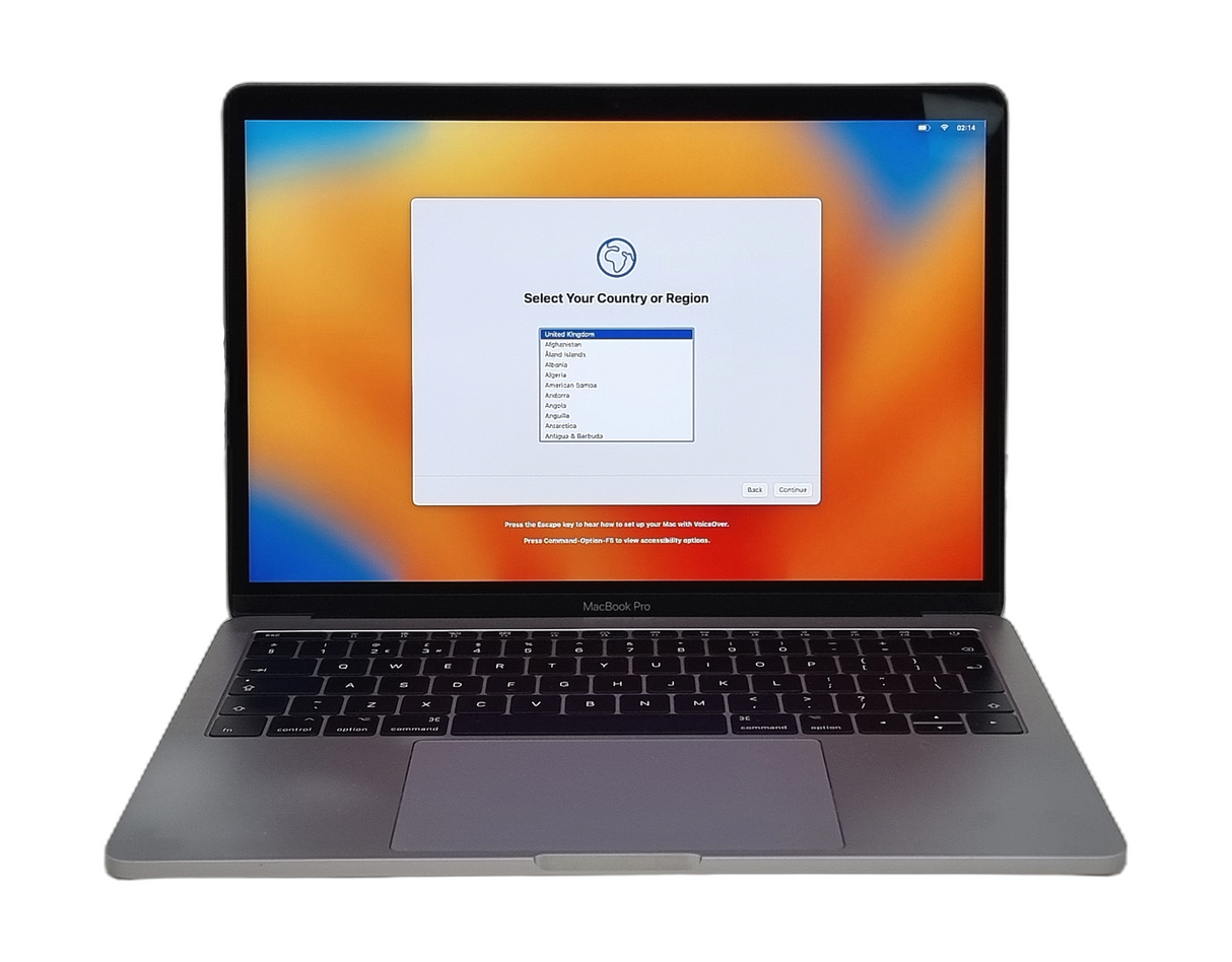 Apple MacBook Pro 2017 Laptop 13" Core i5 7th Gen, 16GB RAM, 512GB SSD (Grade C)