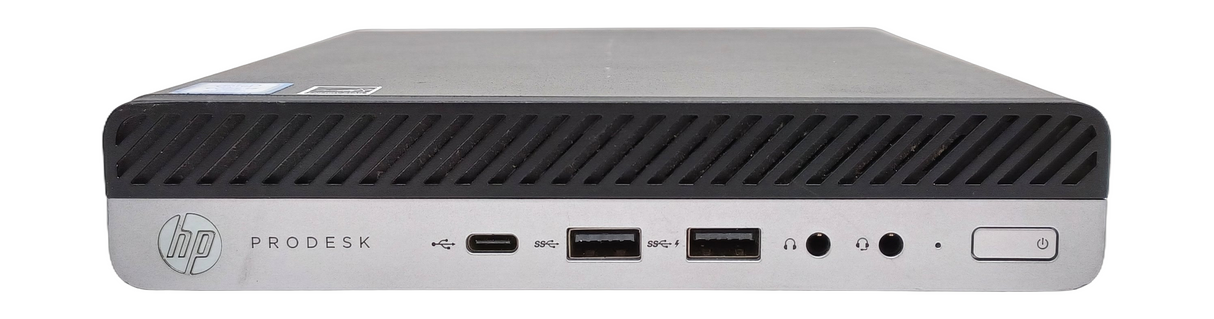 HP ProDesk 600 G4 Micro PC, Core i7 8th Gen, 8GB RAM, 256GB SSD, Windows 11