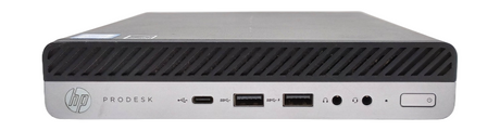 HP ProDesk 600 G4 Micro PC, Core i7 8th Gen, 8GB RAM, 256GB SSD, Windows 11