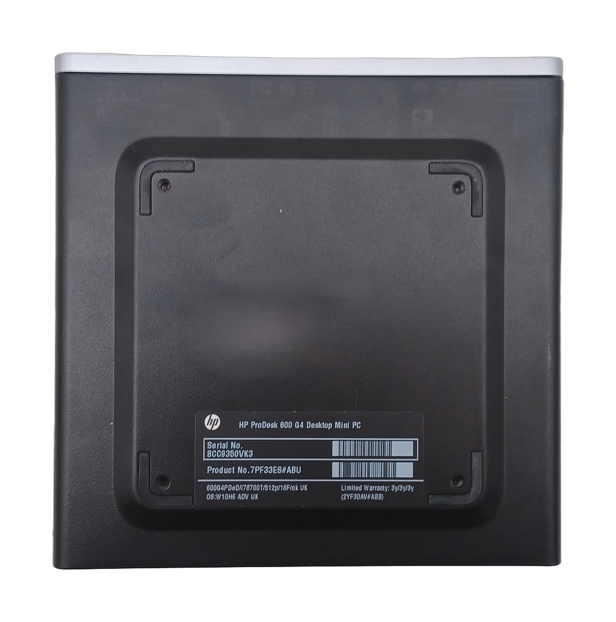 HP ProDesk 600 G4 Micro PC, Core i7 8th Gen, 8GB RAM, 256GB SSD, Windows 11