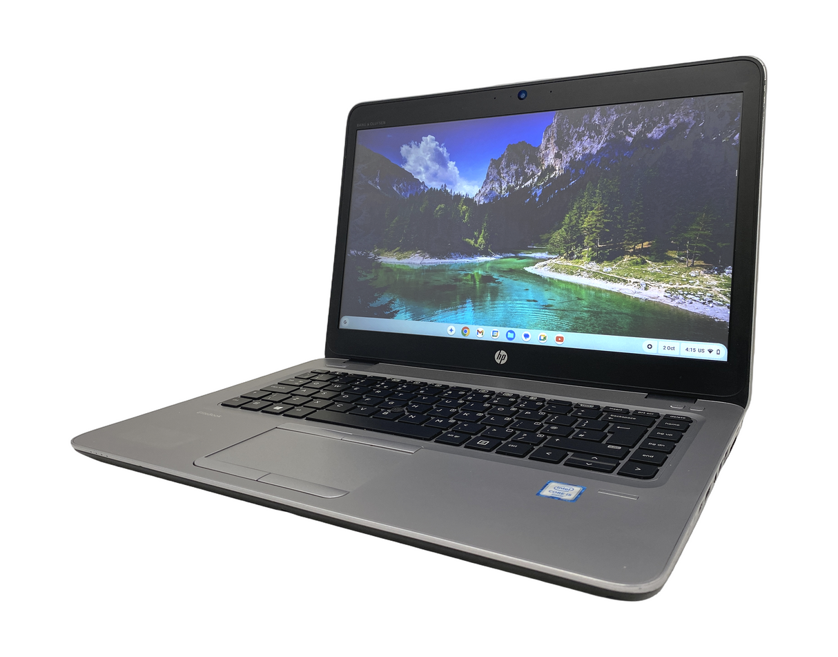 Ordinateur portable HP EliteBook 840 G3, 14" Core i5 6e génération, 8 Go de RAM, 128 Go SSD, Chrome OS