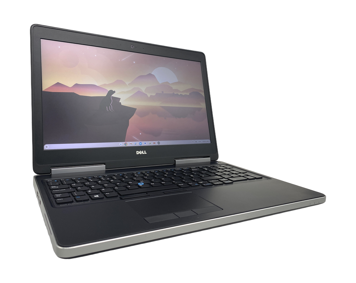 Dell Precision 7510 Laptop, 15.5" i7 6th Gen, 8GB RAM, 128GB SSD, Chrome OS