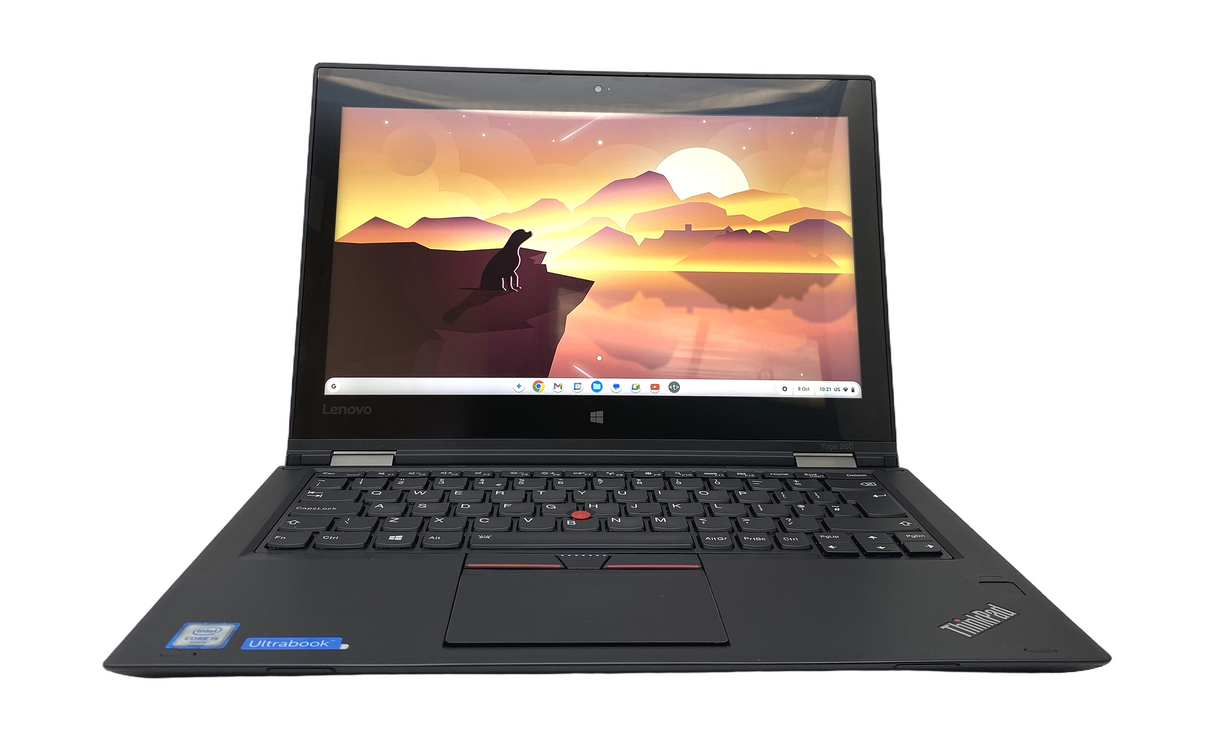 Ordinateur portable Lenovo Yoga 260, 12,5" Core i5 6e génération, 8 Go de RAM, 128 Go de SSD, Chrome OS