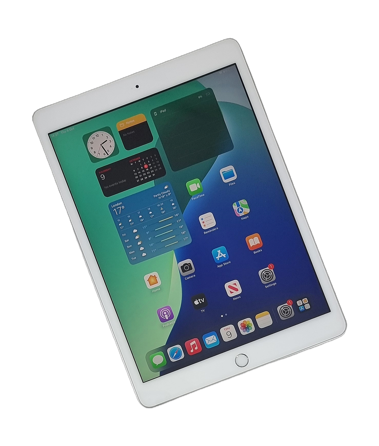 Apple iPad 7th Generation Tablet, 32GB, WiFi, Silver, A2197