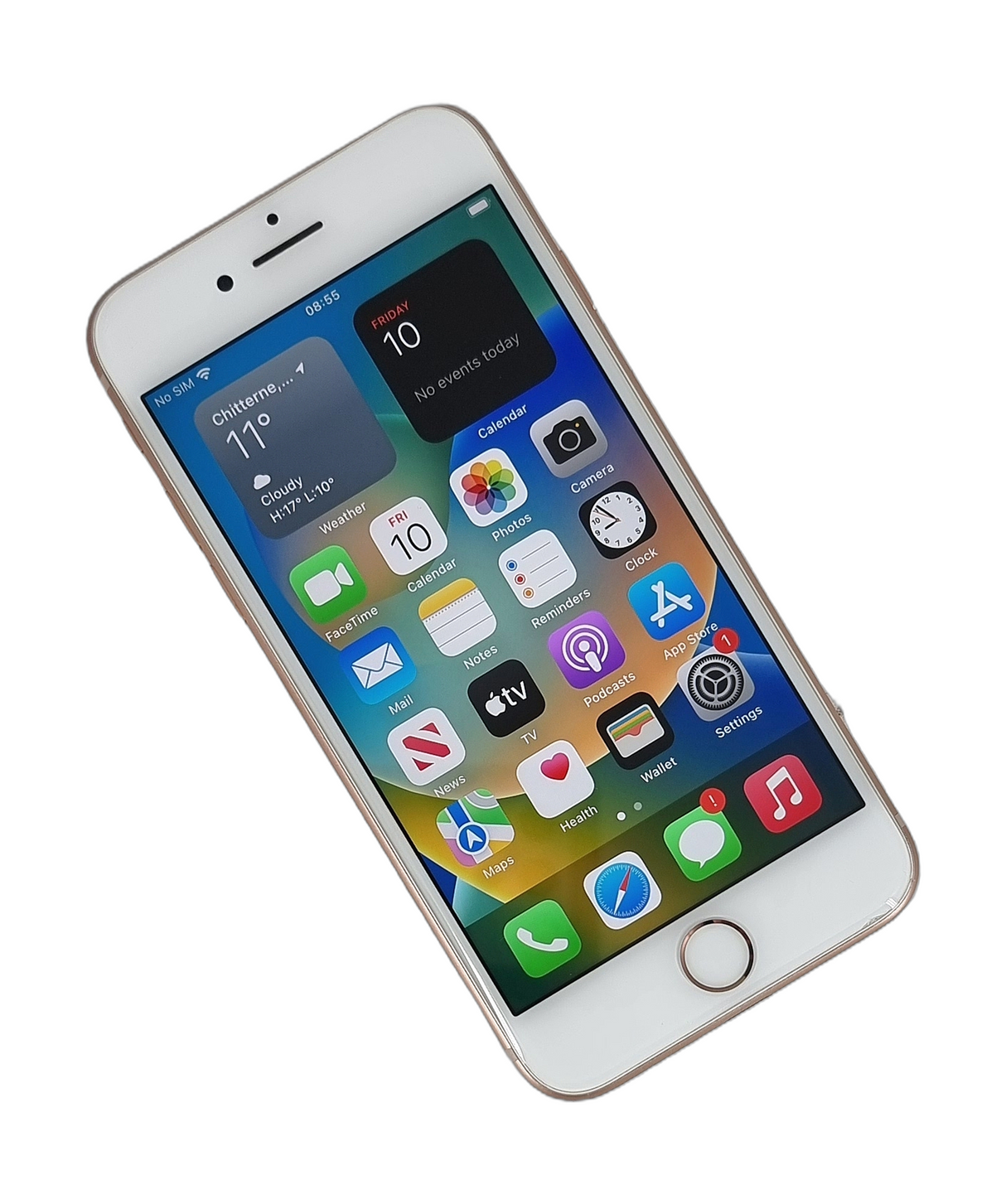 Apple iPhone 8 Smartphone, 64GB, Network Unlocked, Rose Gold, A1905