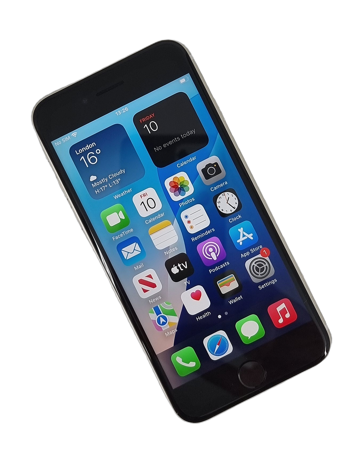 Apple iPhone SE (2022) Smartphone, 64GB, Network Unlocked, Starlight, A2783