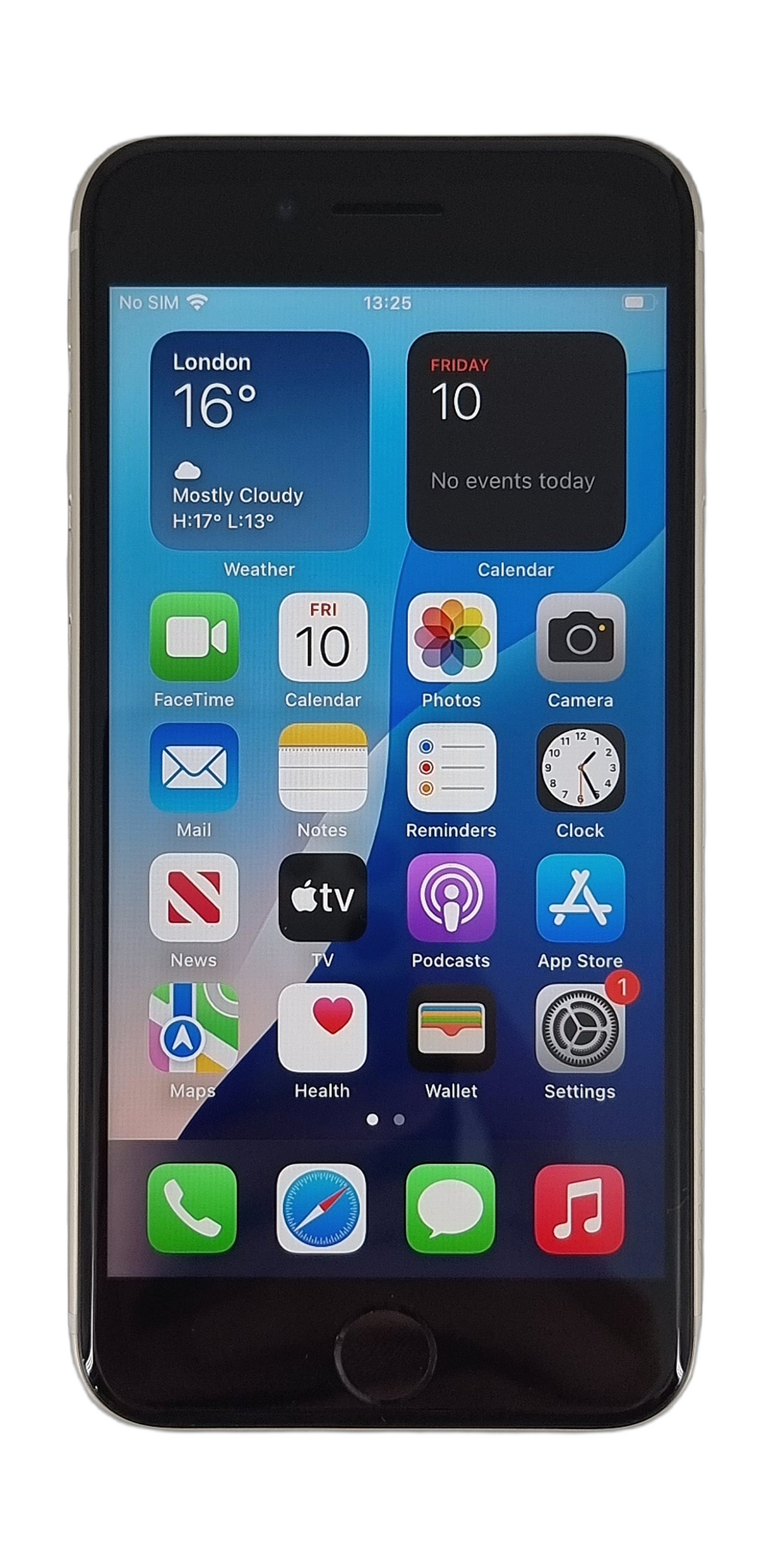 Apple iPhone SE (2022) Smartphone, 64GB, Network Unlocked, Starlight, A2783