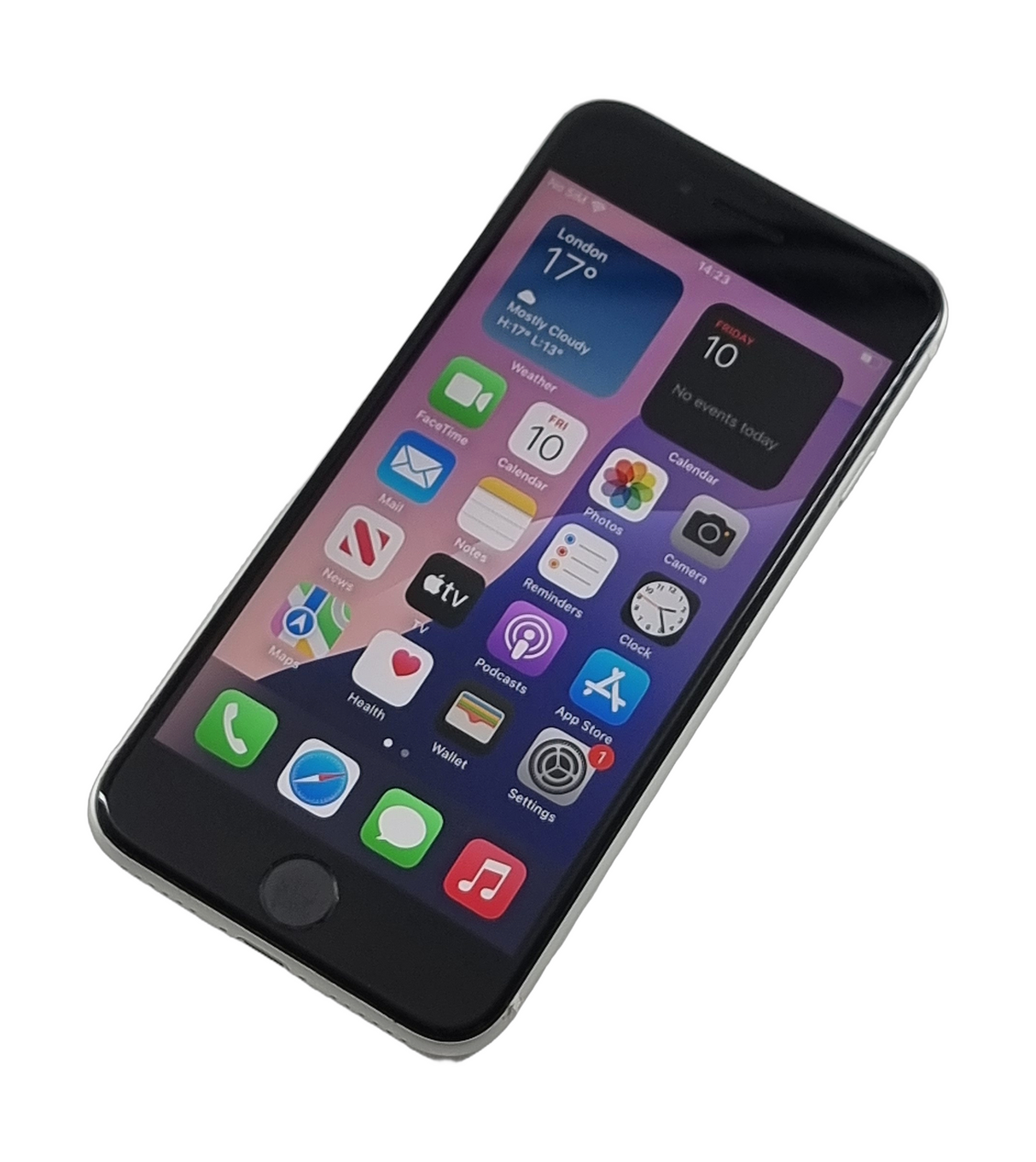 Apple iPhone SE Smartphone, 64GB, Network Unlocked, White, A2296