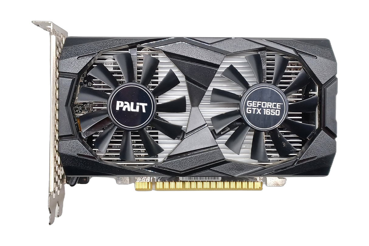 Palit Nvidia GTX 1650 Dual OC 4GB Graphics Card 2xDP 1xHDMI mITX
