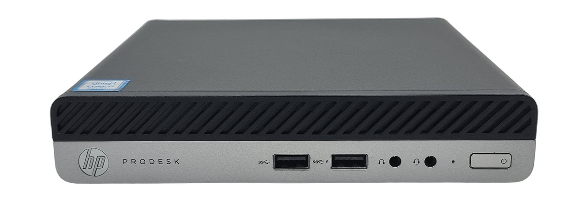 HP ProDesk 400 G5 Micro PC, Core i7 9th Gen, 8GB RAM, 256GB SSD, Windows 11