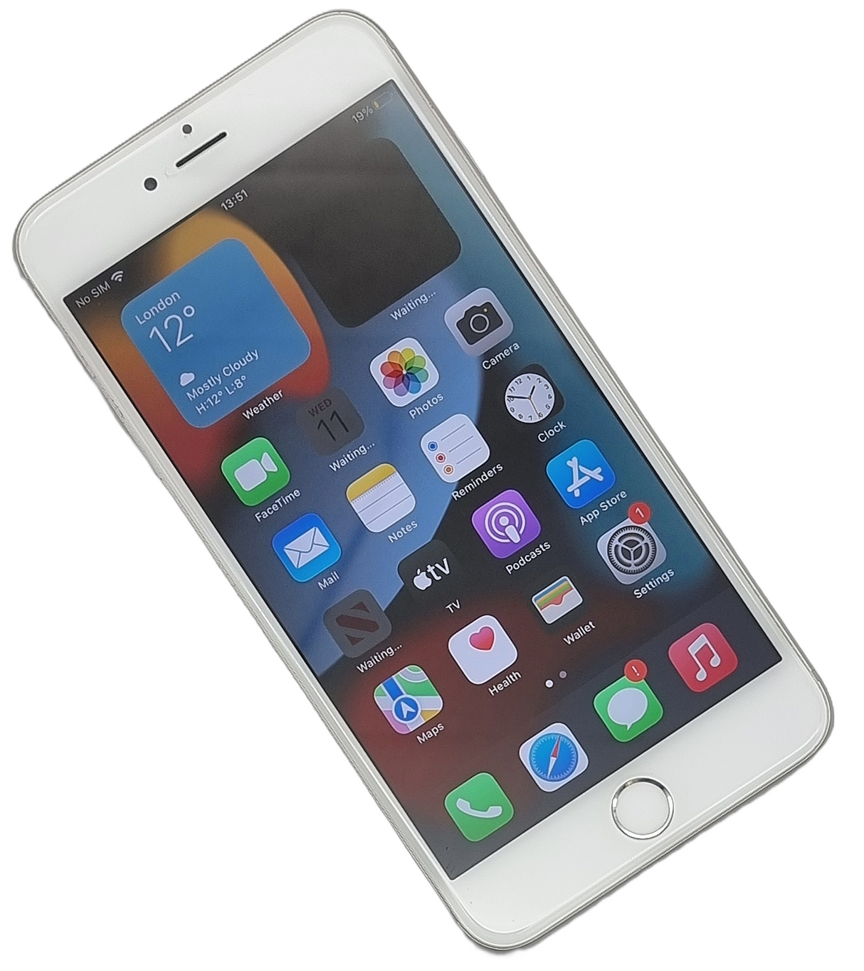 Apple iPhone 6S Plus Smartphone, 64GB, Unlocked, Space Grey, A1687