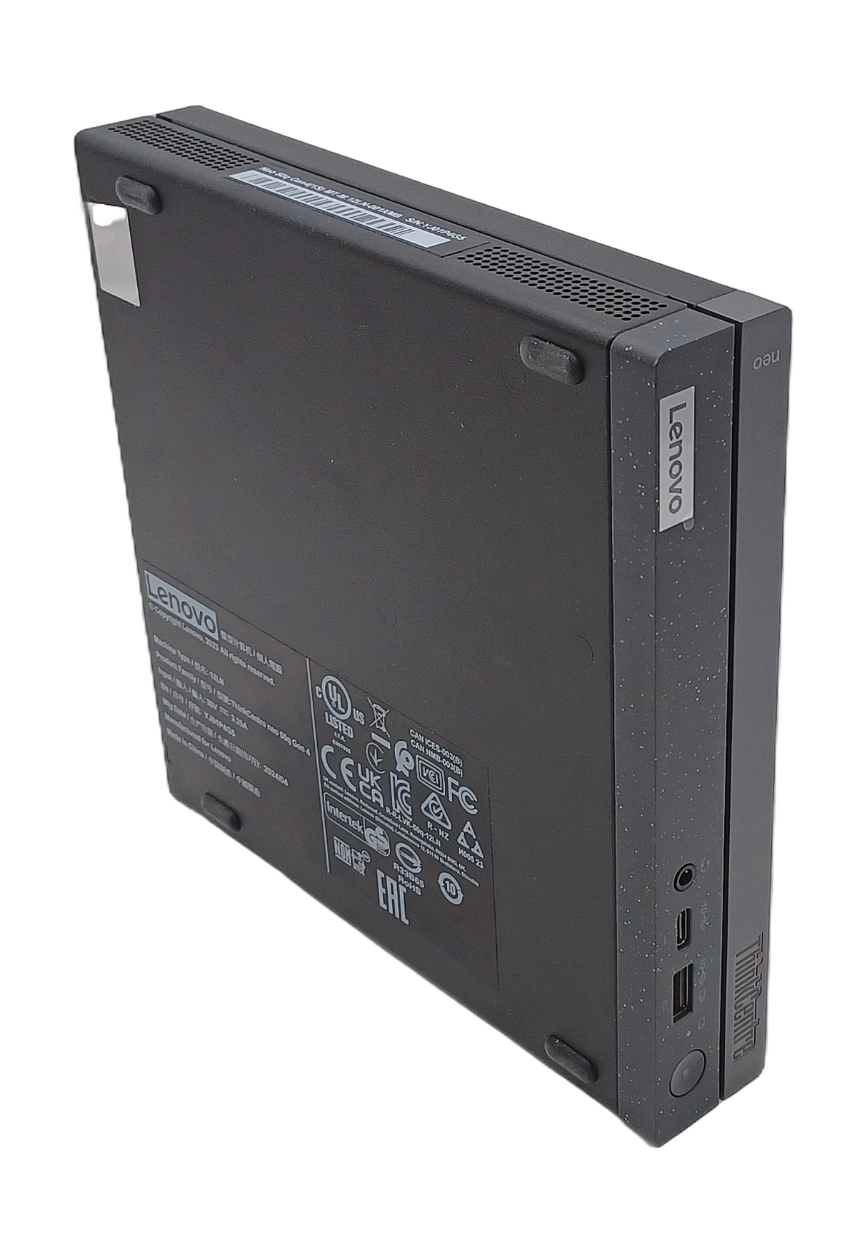 Lenovo ThinkCentre neo 50q Gen4 Micro PC, 13th Gen i5, 8GB RAM, 256GB SSD, Win11