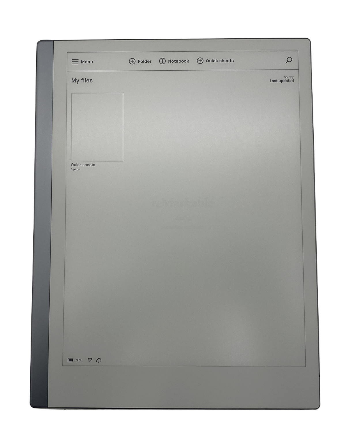 Tablette papier reMarkable 2, 8 Go, Blanc, RM110